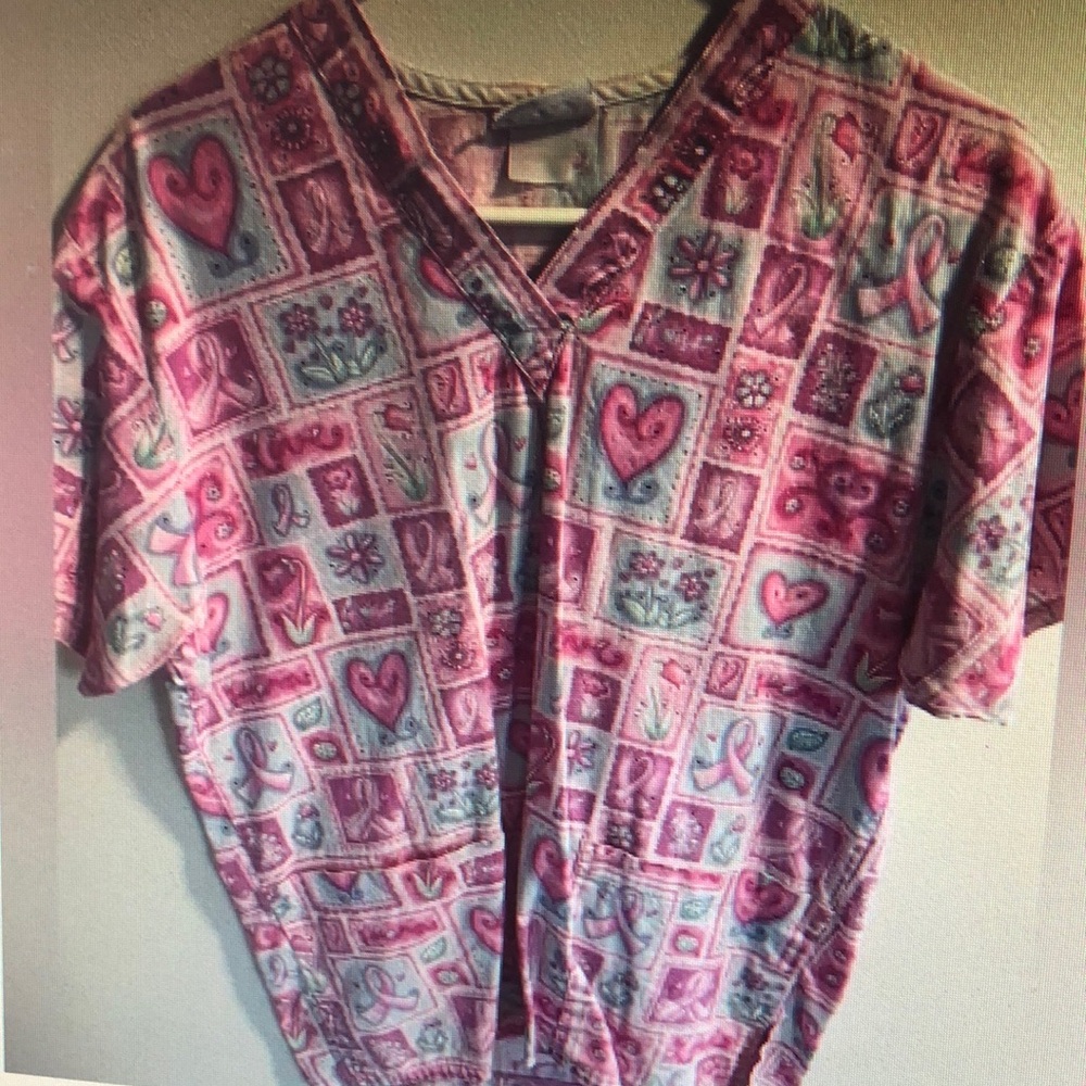 Pink Patterned Kids Shirt